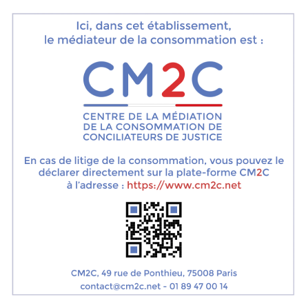 flash code pour aller sur le site de CM2C